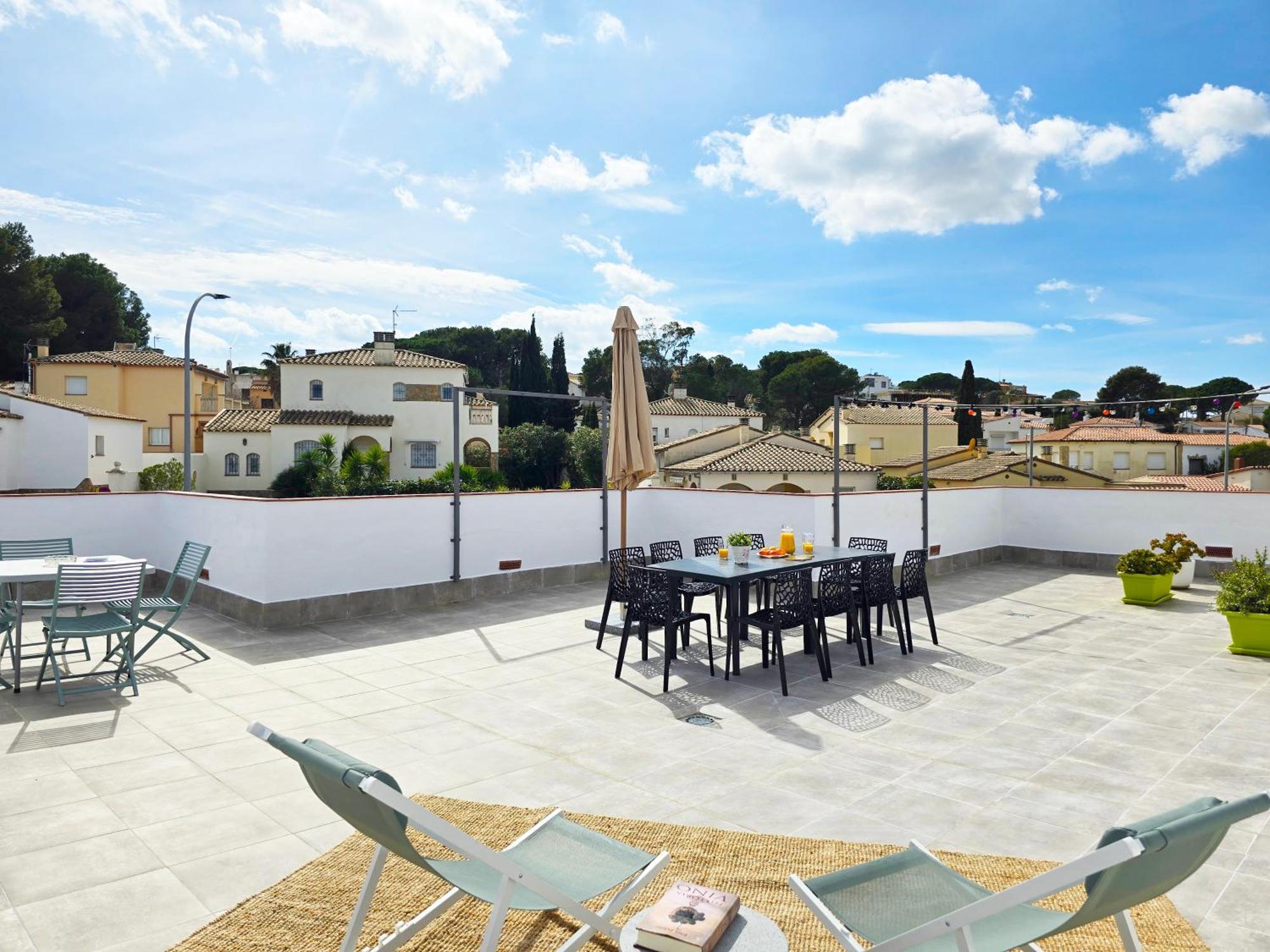 Villa Deborah L' Escala Bagian luar foto